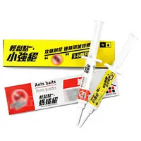 在飛比找PChome24h購物優惠-輕鬆點 超值2入組-小強絕+螞蟻絕(5g/支)3組