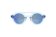 Moncler Sunglasses ML0014 84L Shiny Light Blue Blue