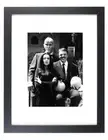 Lurch Morticia & Gomez Addams Family TV Show Matted & Framed Picture Photo