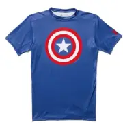 T-Shirt Men Alter Ego Captain America Under Armour