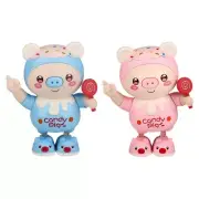 Dancing Pig Toy Singing Pig Toy Light Sound Toy Baby Rocking Toy Pig Robot Toy