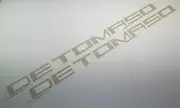 New 1970-1984 DETOMASO Side Decal Pair Pantera GTS GR3 GT4 GR4 Group 4 DeTomaso