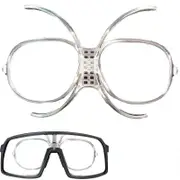 Optical Inserts for Glasses Bendable Rx Adapter for Motocross and Snowboards