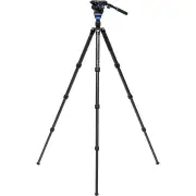 Benro Reverse-Folding Carbon Fiber Travel Tripod with S6Pro Fluid Video Head