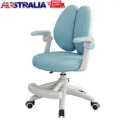 Adjustable Kids Study Chair 3D Ergonomic Back Support Student Chair W/ Foot Rest