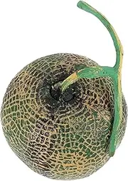 BCOATH Realistic Artificial Cantaloupe Model Faux Fruit Prop for Kitchen Decor Lifelike Watermelon Decor for Display