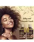 L'ACTONE Argan Oil Shampoo Conditioner Set Vitamin E Paraben Sulfate Free 2-Pack