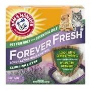 Forever Fresh Clumping Cat Litter, Lavender Essential Oils, Multi-Cat, 20 Lb (Pa