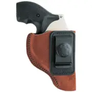 Bianchi 6C IWB Leather Belt Clip Fits 2 Barrels Ruger-Colt-Charter Arms 10381