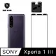 T.G SONY Xperia 1 III 手機保護超值3件組(透明空壓殼+鋼化膜+鏡頭貼)