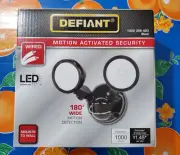 New Defiant 180° Motion Activated Outdoor LED Twin Head Flood Security Lights