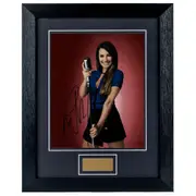 Lea Michele Personally Signed Glee 8 x 10 Photograph Framed