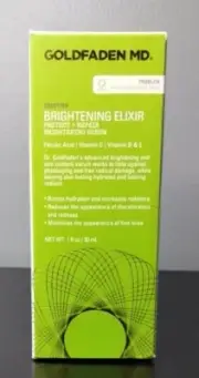 Goldfaden MD Brightening Elixir Protect + Repair Brightening Serum 30ml - New