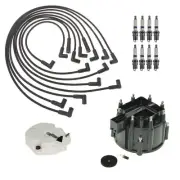 ACDelco Ignition Kit Distributor Rotor Cap Wire Spark Plugs for K10 Suburban V8