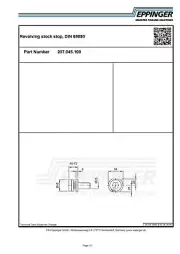 VDI25, Revolving stock stop, DIN 69880, 207.045.100