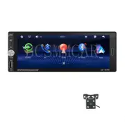Single 1Din Car Radio Stereo MP5 Multimedia Player Bluetooth WIFI USB W/4LED Cam (for: Fiat)