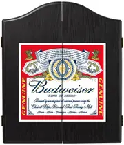 WINMAU DART BOARD CABINET Budweiser Beer