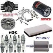 Tune Up Kit Filters Cap Wire Spark Plugs For CHEVROLET BLAZER V6 4.3L 1997-1998