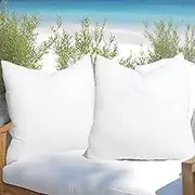 Awenbin Throw Pillows Insert（Pack of 2） 16 * 16 in Square Cushion Inner Soft Fluffy，350g Plump Stuffer for More Comfortable，Bed and Couch Pillows Indoor Decorative Pillows