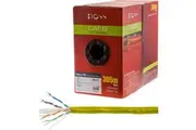 Doss 305M Cat6 Solid Cable Yellow