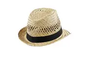Beechfield Straw Summer Trilby (Natural) - UTPC6552