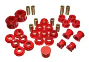 Energy Suspension 02-05 Honda Civic Si Red Hyper-Flex Bushing Set 16.18112R (for: Honda Civic)
