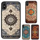 Aesthetic Cover Cyberpunk persian carpet For iPhone XS 11 12 13 14 15 16 Pro Max