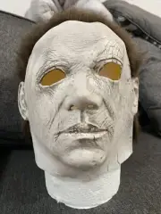 Halloween 2018 Michael Myers Mask Cosplay Costume Latex Never Worn Slasher Scary