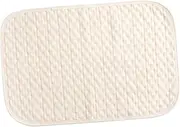 BESTonZON Urine Pad Changing Pad Liners Waterproof Diaper Liners Diaper Resuable Diapers Pad Changing Pad Waterproof Changing Pad Urinal Pad Colored Cotton Beige