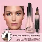 Angled Brush Eyebrow Tint Hair-Like Strokes Angled Eye Brow Brush Women Girls