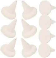 CORHAD 10pcs Pottery Tool Kiln Accessories Pottery Nail Support Nail Mini Nails Kiln Supporting Tools Pottery Kiln Moveable Nail Kiln for Pottery Nail Clay Support Supplies Aluminum Oxide
