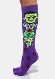 [Gumball Poodle] Monster Mash Knee High Socks