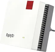 AVM Fritz!Repeater 1200 AX International, Wi-Fi 6 Mesh Repeater, up to 2,400 Mbps (5 GHz) & up to 600 Mbps (2.4 GHz), Wi-Fi Access Point, WPS, International Version