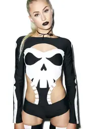 [J Valentine] Punisherz Skeleton Costume
