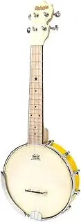 Marma Banjo Ukulele Concert MaAmAa MBU-PO Banjo Ukulele Pop Color Series (YE)