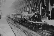 Locomotive No 22 Gnr 422 Class A2 Locomotive No 221 Train Old Photo