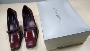 NINE WEST 紅色女高跟鞋 6.5 號