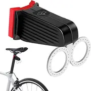 Bike Light Taillight | Waterproof Rear Cycle LED Light - Type-C Fast Charging Bike Flashlight with 6 Modes for Women Men Teens Kids