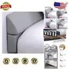 Soft and Breathable King-Size Bed Wedge Pillow Gap Filler - Machine Washable