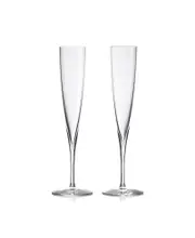 Waterford Elegance Champagne Trumpet Flute, Pair
