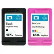 Black & Color Ink Cartridge for HP 65 XL Deskjet 2620 3720 3723 3724 ENVY 5030