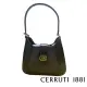 【Cerruti 1881】限量2折 義大利頂級小牛皮手提包肩背包 CEBA05638M 全新專櫃展示品(黑色)