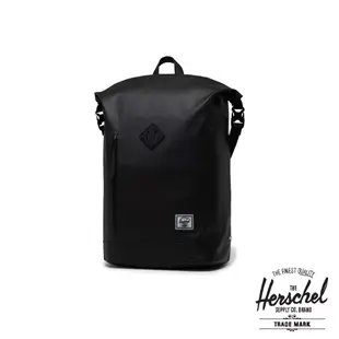 Herschel Roll Top Backpack【11194】黑 包包 豬鼻子 後背包 捲頂包 素面包