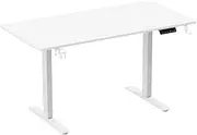 Ergolux Electric Dual Motor Standing Desk 140 x 70cm (White) - EL140SDDUWA
