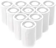100PCS Plastic Empty Film Canister Camera Reel Container Storage Case Can for Accessories Art Bead Coin Pill White