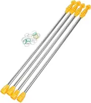 KITANDOVE Long Sprayer Pole Replacement Sprayer Extension Pole for Agricultural Use Stainless Steel