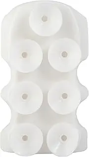 Shower Head Holder Wall Mount - Silicone Handheld Shower Head Holder - Universal Shower Head Holder Suction - Punch Free Suction Cup Shower Head Holder for Bathroom, Removable Bracket