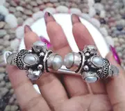 Mother Of Pearl Bangle Bracelet Protection Bracelet Minimalist Bangle/Gift~