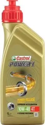 5 Pcs CASTROL POWER 1 4T 10W-40 1L BUNDLE