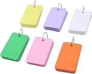 Ciieeo Binder Ring 6pcs Set for DIY Study Memo Pads Portable Reusable School Stationery